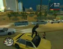 ［GTA SA］タクシーに乗って旅をしてみた