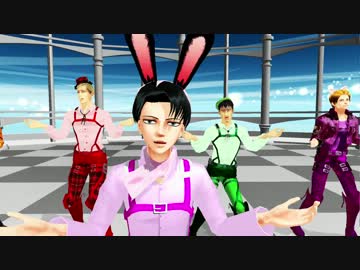 【進撃のMMD】兵団アイドル化計画！？