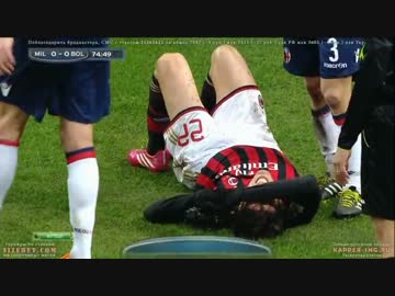 【じっくりハイライト】　2014.2.14 ACミラン vs ボローニャ　【後半】