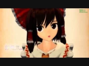 【第12回MMD杯本選】アルティメット女子力【東方改変美少女モデル並べ】