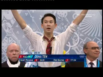 【イタリア版翻訳】デニス・テン ソチオリンピック FS