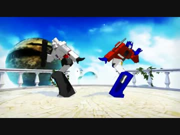 【MMDTF】破壊大帝と司令官が仲良くハートキャッチ☆パラダイス