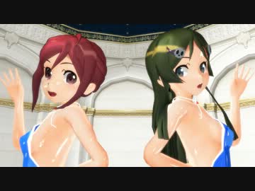 【MMD】抹茶と小豆でスイマジ【紳士向け】