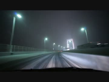 2014/2/14 雪の首都高速