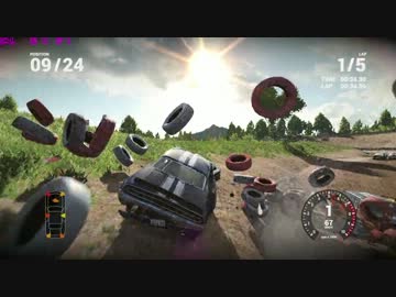破壊系レースゲー Next Car Game A版をプレイ Flatoutシリーズ最新作 ニコニコ動画
