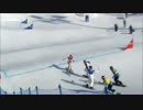 女子スノボクロス 準々決勝 第4組 ソチオリンピック(2014.2.16) 英語実況