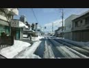 【車載動画】雪の甲府盆地をドライブしてみた