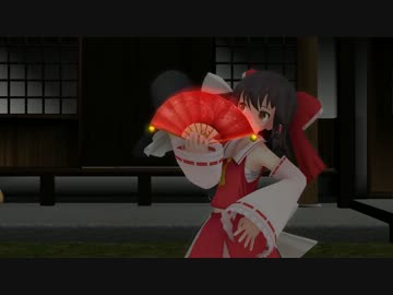 【東方MMD】霊夢と魔理沙でいろは唄【高画質・修正版】