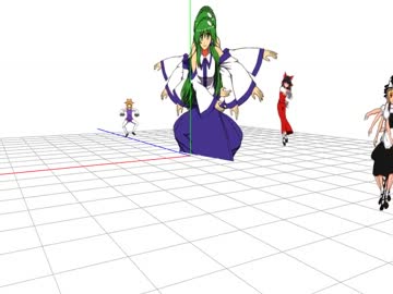 【第12回MMD杯本選】例の素材をMMDで動かしてみたかった(ヤンマーニ)