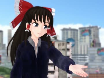 【第12回MMD杯本選】屋上の女