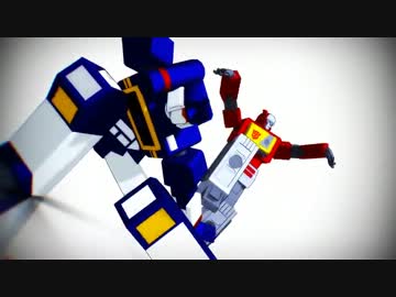 【MMDTF】音波とブロキャがWAVEを踊りました