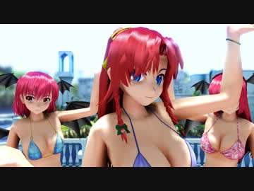 [MMD]　美鈴、小悪魔で「KIMONO♡PRINCESS」