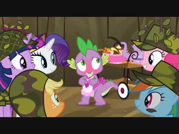 日本語版マイリトルポニー 47話のカットシーン追加版