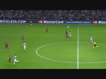 【UCL 13/14 best16】マンチェスター・シティvsバルセロナ
