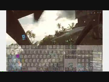 【BF4】ヘリ練習動画【手元動画】