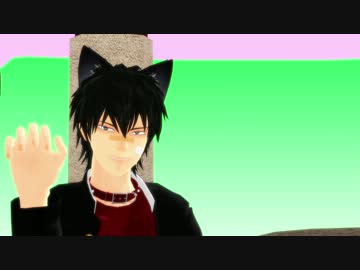 【ＭＭＤ銀魂】3Z土方君で キャットフード【トシにゃんの日】