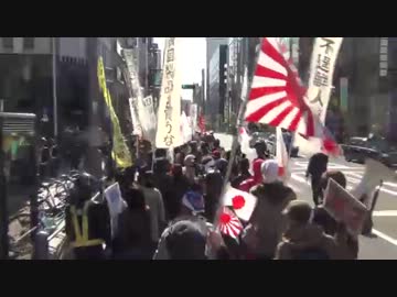 【2014/2/22】日韓国交断絶国民大行進 in 帝都　2/4