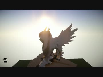 【minecraft】立体ポケモン作ってみたよ！part10