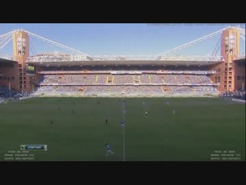 【じっくりハイライト】　2014.2.23 サンプドリア vs ACミラン　【後半】