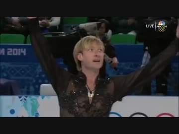 プルシェンコ ソチ団体戦FS[NBC SN]2014.02.10