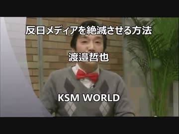 反日メディアを絶滅させる方法　 渡邉哲也　KSM