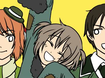 【APヘタリア】GOLD【手描き】