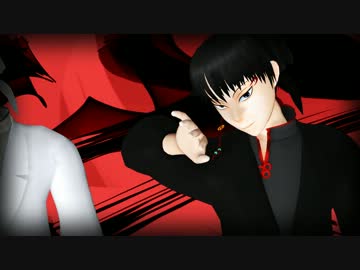 【MMD鬼徹】　白黒コード　-　若様・白澤・黒澤・白灯