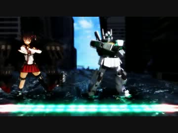 【MMD】GM3&大和で『HIBRID』