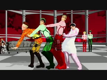 【進撃のMMD】兵団アイドル化計画！？ 第２弾