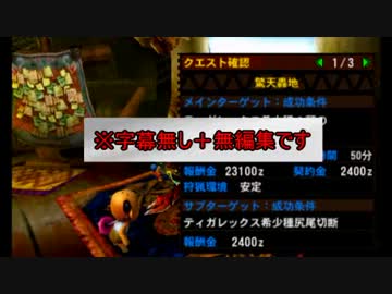 【3BH】バカで変態な３人組みが狩に出てみた【希ティ失敗編】