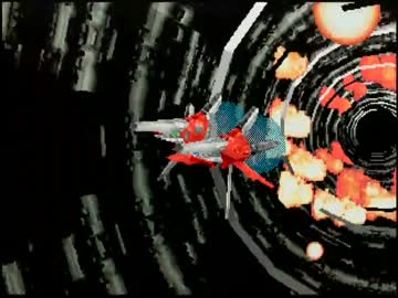 レイストーム PS版/SS版 比較動画 その9(エンディング)