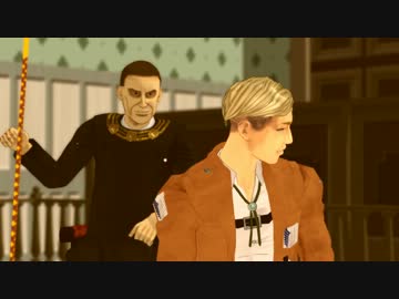 【進撃のMMD】　走れナロス　【モーショントレース】