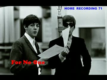 Beatles cover  FOR NO ONE