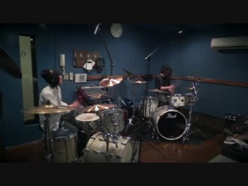 【二人で】夜咄ディセイブを叩いてみた【ツインドラム】