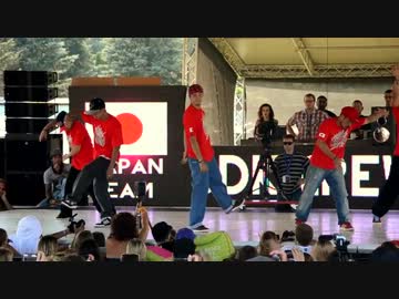 SDK2012 EURO Japan team demo 日本チームへの歓声ぱない。