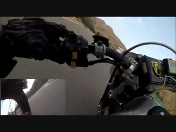 スーパーシェルパでサーキットを走ってもらった