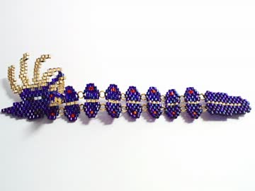 【ダライアスバースト】ダークヘリオス作ってみた【ビーズ】