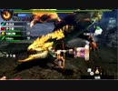 【MH4】裸で狩猟！ 黄金の月輪(リオレイア希少種)