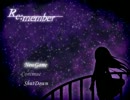 『フリーゲーム実況』 Re;member 『第01回』