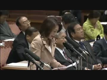安倍晋三が民主党の朝鮮人議員 ・徳永エリを一喝！