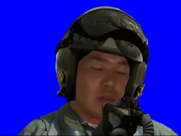 度重なるミッションに憔悴した戦闘機パイロット先輩BB