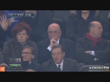 【じっくりハイライト】　2014.3.8 ウディネーゼ vs ACミラン　【後半】