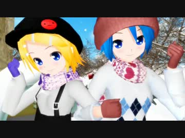 【MMD】Sweetiex2 【二人でどこまでも(Ixhearts)】