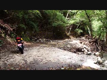 GROMで林道へ行ってみた ～道志編～