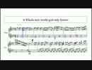 【ピアノ】A Whole New World God Only Knows【修正版】