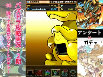 持ってる男がレアガチャするとこうなる【パズドラ実況】