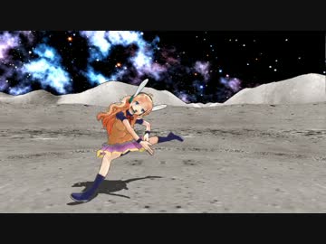【MMD】amane　in　moon　sector