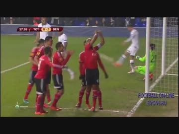【サッカー】EL Tottenham vs Benfica 1stleg Highlight【3/13】