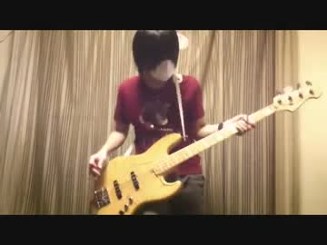 【そらヲ】夜咄ディセイブ【ベース叩っ弾いてみた】