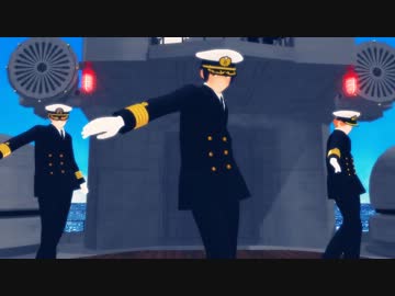 【APヘタリアMMD】しゃち式日英米ブルー・フィールド